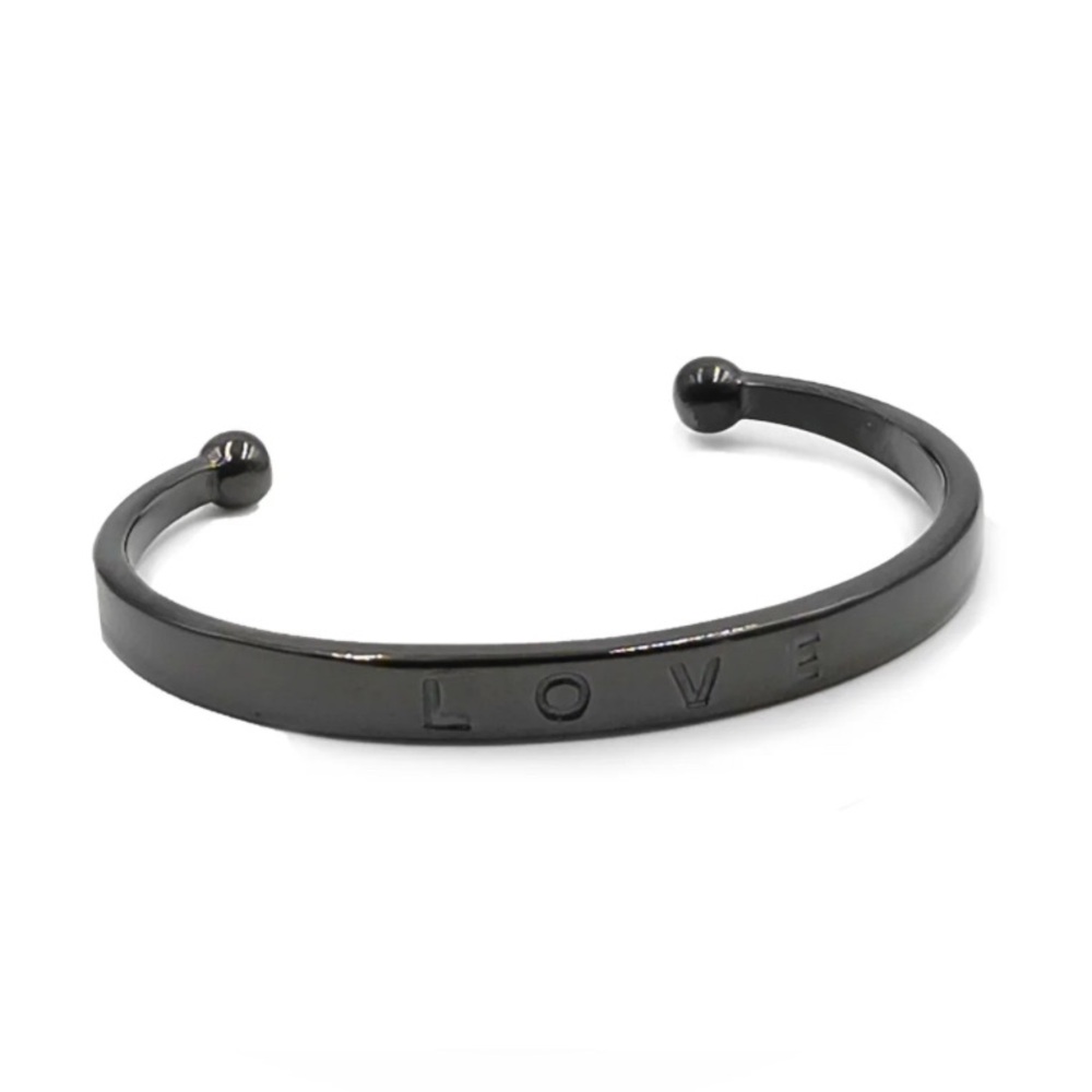 NWT Kinsley Armelle Love Collection Black Bracelet